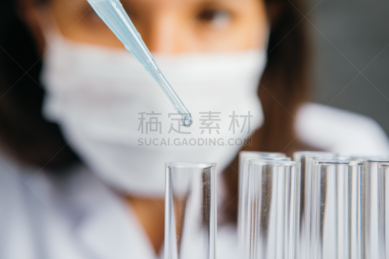 化学家,实验室,女性,中年女人,微生物学,健康保健,化学,倾斜视角,专业人员,药