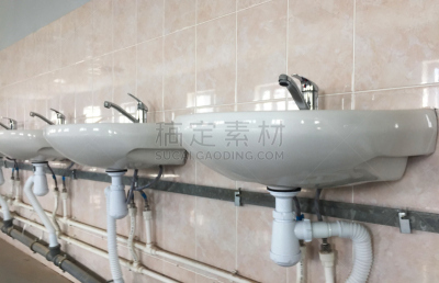 水槽,公共厕所,顺序,华贵,瓷砖,卫生间,现代,地铁,公共建筑
