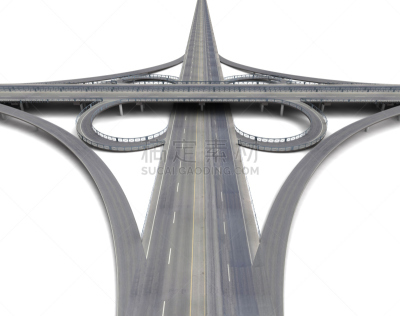 公路,十字路口,巨大的,透视图,都市风景,空的,沥青,路口,现代,分界线