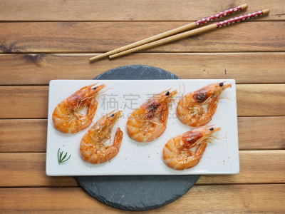 虾,东方食品,水平画幅,形状,韩国食物,传统,古老的,海产,健康,油煎虾面