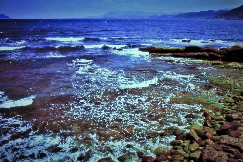 海岸地形,风景,北,海岸线,天空,水平画幅,风化的,无人,岩层,海岬