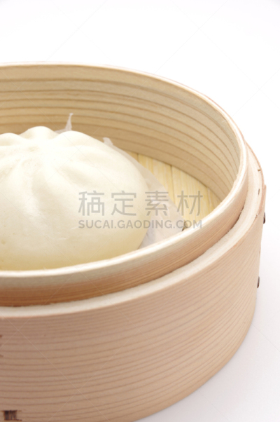 小甜面包,肉,白色背景,垂直画幅,饮食,膳食,中式小笼包,食品,图像,蒸菜