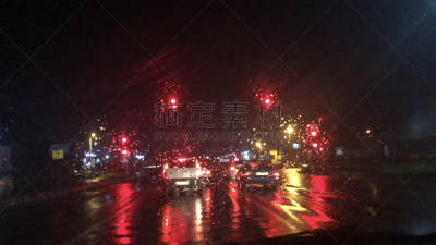 照明设备,城市生活,汽车,交通,交通堵塞,背景,天空,交通信号灯操纵台,城市,夜晚