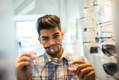 视力,男人,商店,男性美,验光师,专门技术,健康保健,专业人员,药,边框