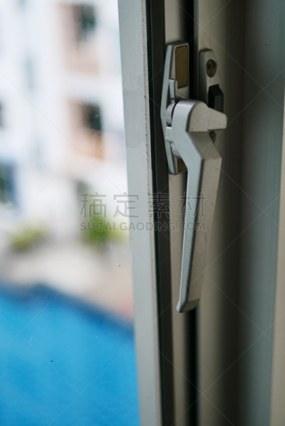 把手,特写,窗户,垂直画幅,窗台,窗插销,百叶窗,安全,现代