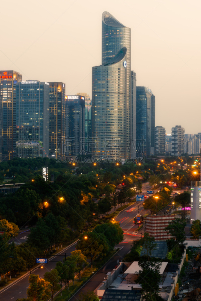 都市风景,商务,现代,著名景点,商业金融和工业,户外,天空,建筑,杭州,市区