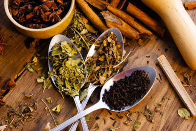 草药,水平画幅,高视角,水泥,研磨器,无人,茴芹,组物体,茶叶,金属