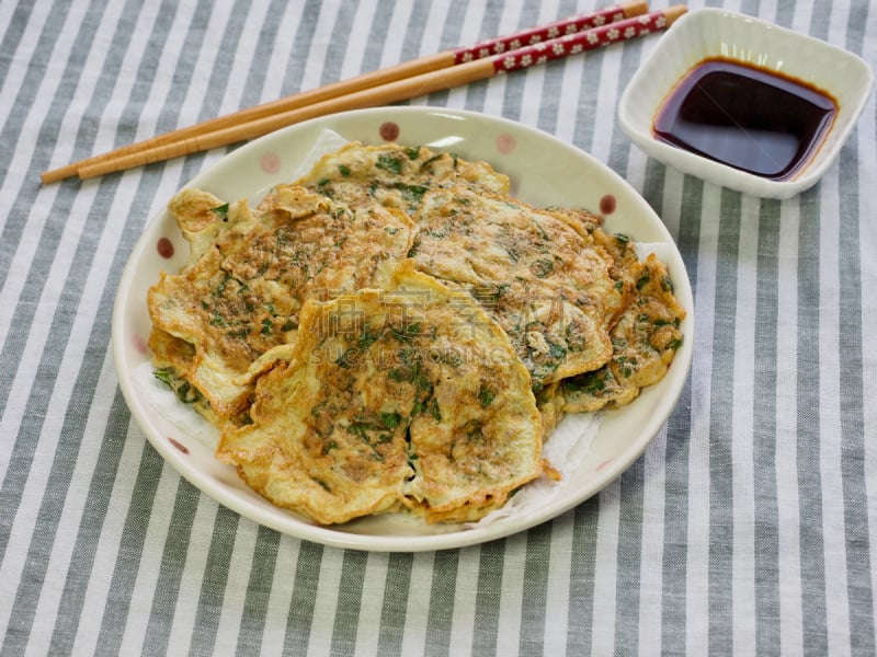 蔬菜,鸡蛋,薄烤饼,高雅,韩国食物,传统,天麸罗,饮食产业,食品,健康