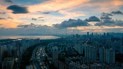 商务旅行,汽车,交通,交通方式,多车道公路,著名景点,户外,深圳,建筑,新的
