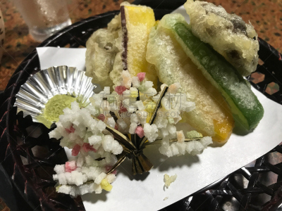 蔬菜,天麸罗,清新,日本食品,食品,餐具,餐馆,怀石料理,日本,晚餐