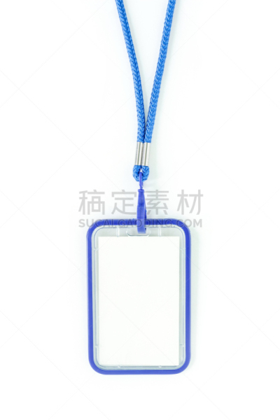 证章,空白的,蓝色,项链,白色背景,会议中心,商务,安全,贺卡,易接近性