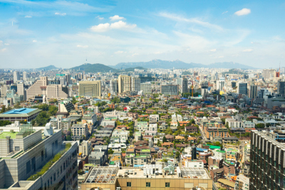 都市风景,首尔,在上面,商务,现代,著名景点,韩国,朝鲜半岛,城市扩张,夏天
