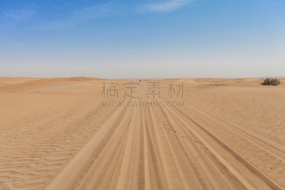 沙漠,天空,美,水平画幅,沙子,无人,陆用车,户外,干的,迪拜