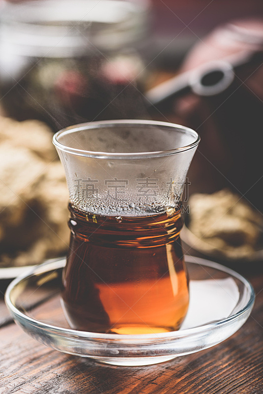 红茶,玻璃杯,饮料,拉茶,茶,传统,热,杯,香料,食品