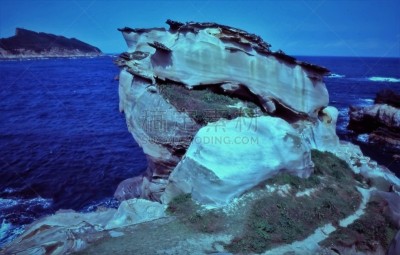 海岸地形,风景,北,海岸线,天空,水平画幅,风化的,无人,岩层,海岬