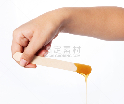 蜂蜜,蜡,刮刀,分离着色,热,部分,背景分离,棍,化妆用品,纹理