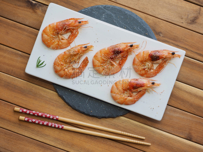 虾,东方食品,水平画幅,形状,韩国食物,传统,古老的,海产,健康,油煎虾面