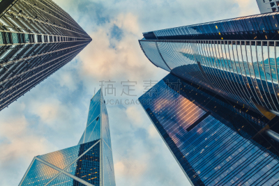 Skyscrapers in Hong Kong