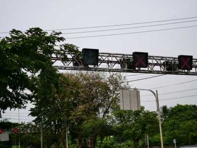 红色,红绿灯,前面,一个物体,汽车,交通,泰国,交通堵塞,色彩鲜艳,户外