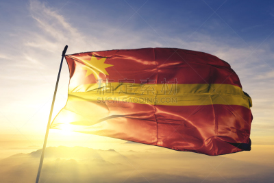 波多黎各,纺织品,雾,在上面,阿尔塔,天空,风,水平画幅,云,无人