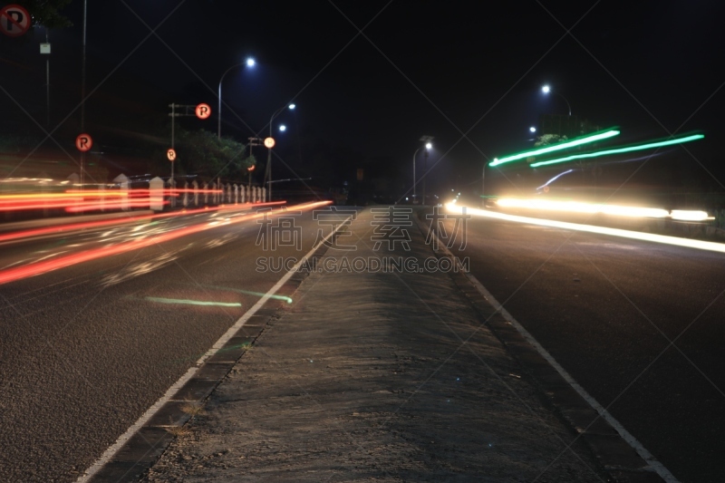 小路,户外,夜晚,多色的,混凝土,石材,著名景点,创造力,迅速,风景