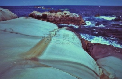 海岸地形,风景,北,海岸线,天空,水平画幅,风化的,无人,岩层,海岬