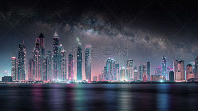 建筑,夜晚,迪拜,商务,帆,华贵,波斯湾,现代,著名景点,阿拉伯风格