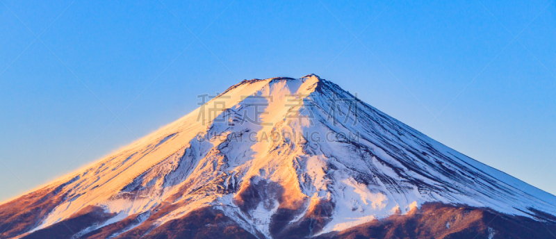 雪,富士山,日本,冬天,自然美,部分,云景,云,水面,著名景点