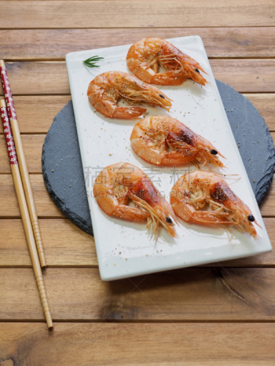 虾,东方食品,垂直画幅,形状,韩国食物,传统,古老的,海产,健康,油煎虾面