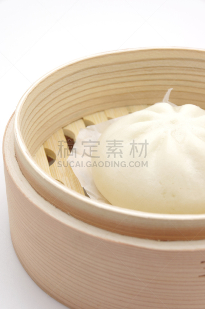 小甜面包,肉,白色背景,垂直画幅,饮食,膳食,中式小笼包,食品,图像,蒸菜