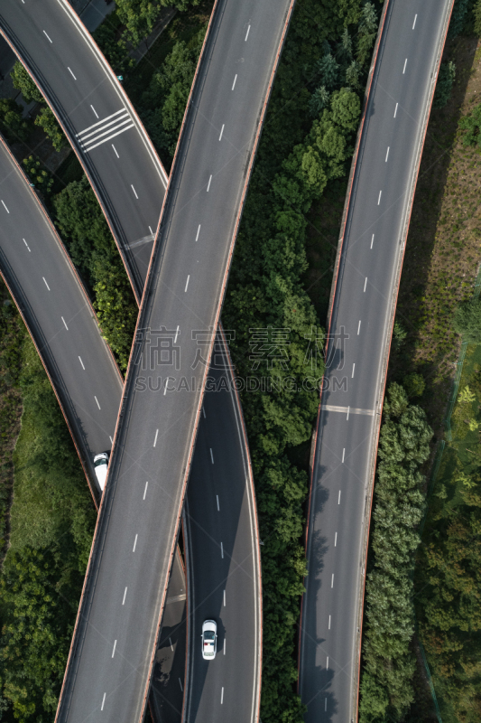 公路,都市风景,卡车,汽车,交通,路口,交通方式,多车道公路,现代,建筑业