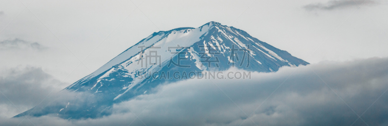 富士山,全景,特写,山,天空,日本,火山,蓝色,云景,雪山