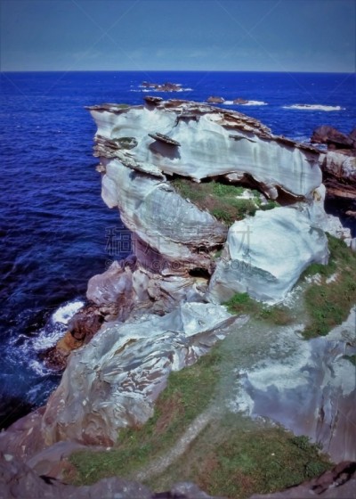 海岸地形,风景,北,海岸线,垂直画幅,天空,风化的,无人,岩层,海岬