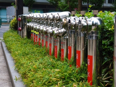 洒水机,日本,水,消防栓,文字,式样,不锈钢,安全,软管,背景分离