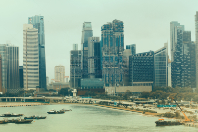 城市天际线,新加坡市,国内著名景点,商务,新加坡,现代,船,著名景点,户外,建筑