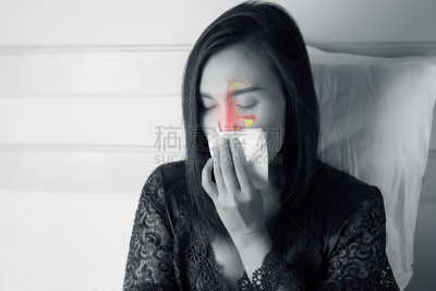 女人,人,过敏反应,窦,身体不适,鼻窦,健康保健,药,眩晕的,环境