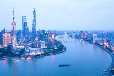 都市风景,上海,鸟类,国际著名景点,商务,云,黄昏,现代,著名景点,上海环球金融中心