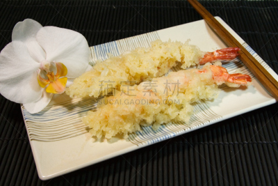 天麸罗,虾,寿司店,酥炸鱼,兰花,水平画幅,无人,蝴蝶兰,开胃品,膳食