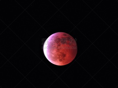 红狼,月球,夜晚,充满的,天文学,太阳系,科学,背景,自然,图像