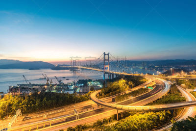 Hong Kong Tsing Ma Bridge
