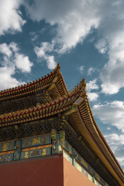 宫殿,建筑结构,国际著名景点,亚洲,传统,远古的,北京,垂直画幅,图像,艺术
