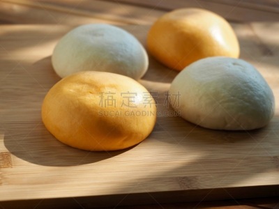 中式小笼包,东方食品,比萨饼,菜豆,涂油烤肉,塞满了的,韩国食物,面包,白色,韩国