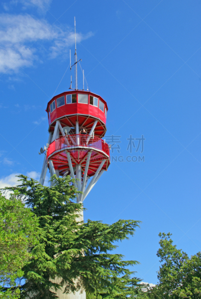 火,森林,了望塔,斑点,安全,法国,纵火罪,视力,环境保护,观测点