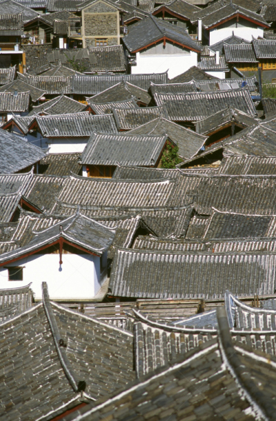 丽江,云南省,垂直画幅,纪念碑,纹理效果,古老的,古城,旅行者,户外,过去