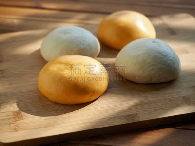中式小笼包,东方食品,比萨饼,菜豆,涂油烤肉,塞满了的,韩国食物,面包,白色,韩国