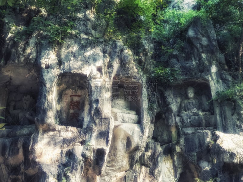 杭州,泥瓦匠,丰,灵隐寺,白昼,著名景点,旅游目的地,风景,图像