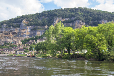 多尔多涅,拉罗克,阿基坦地区,新的,看风景,拉侯克—加吉特城,法国,加内达的萨腊,枝繁叶茂,著名景点