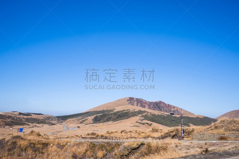 天空,褐色,干的,山,秋天,平原,青绿色,水平画幅,云