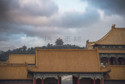 北京,故宫,人种,户外,黄色,蓝色,远古的,著名景点,国际著名景点,宏伟