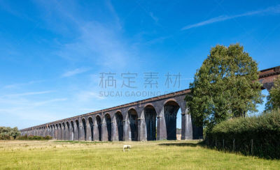 消失点,拉特兰水库,高架桥,诺坦普顿郡,砖,图像,维多利亚女王时代风格,英国,英格兰,巨大的